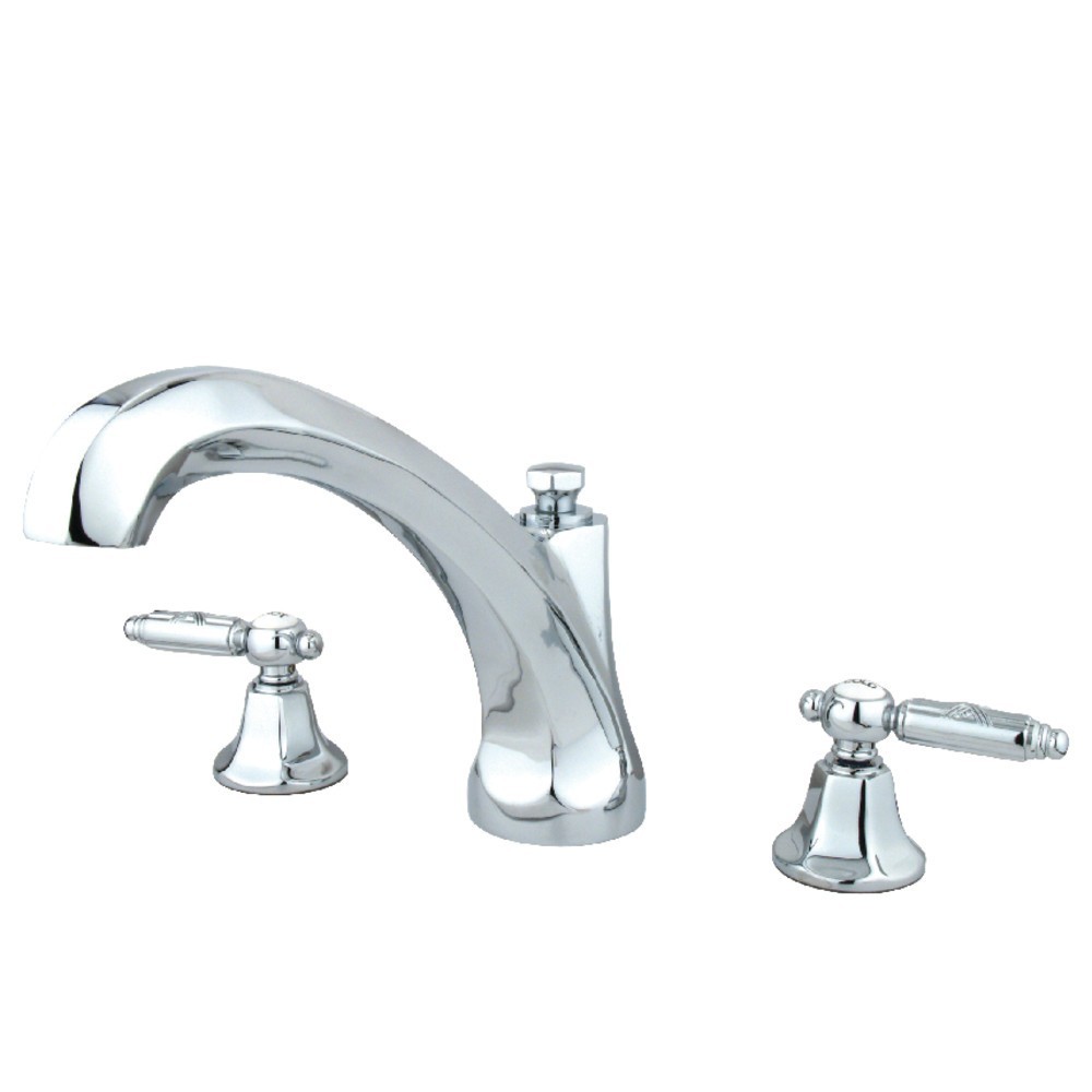 Kingston Brass Georgian Roman Tub Faucet, Polished Chrome