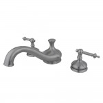 Kingston Brass Tuscany Roman Tub Faucet, Brushed Nickel