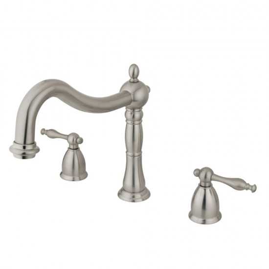 Kingston Brass Heritage Roman Tub Faucet, Brushed Nickel