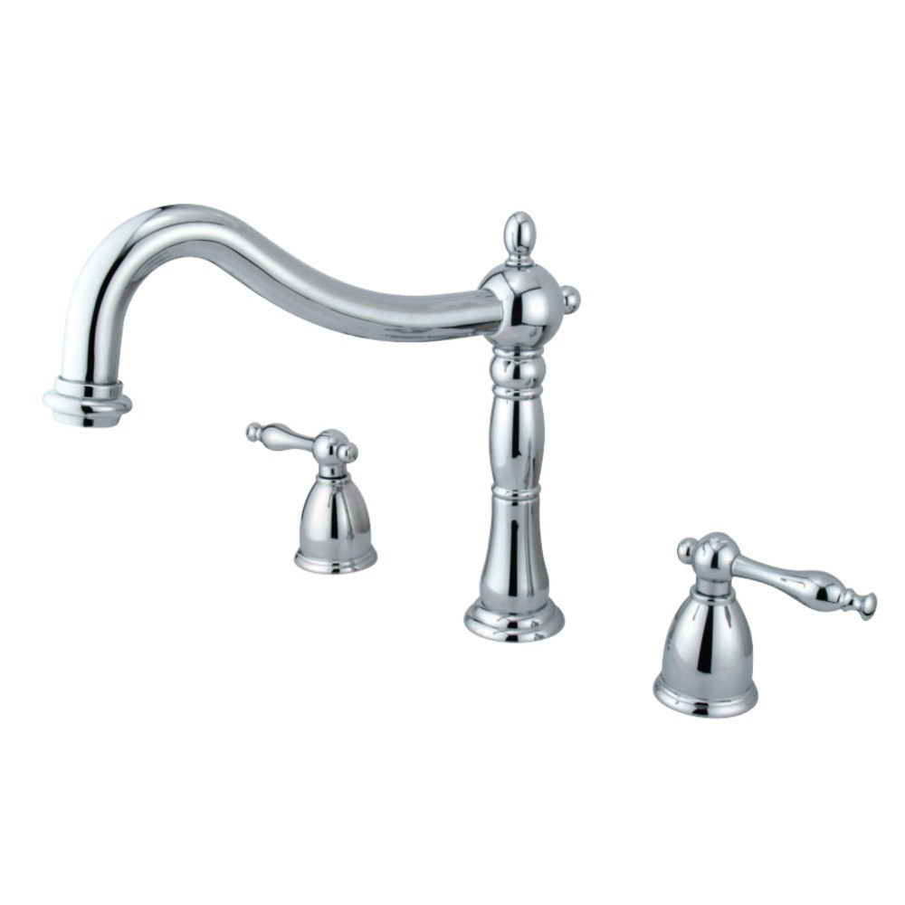 Kingston Brass Heritage Roman Tub Faucet, Polished Chrome