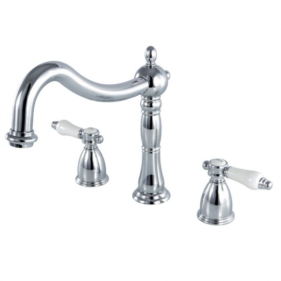 Kingston Brass Bel-Air Roman Tub Faucet, Polished Chrome