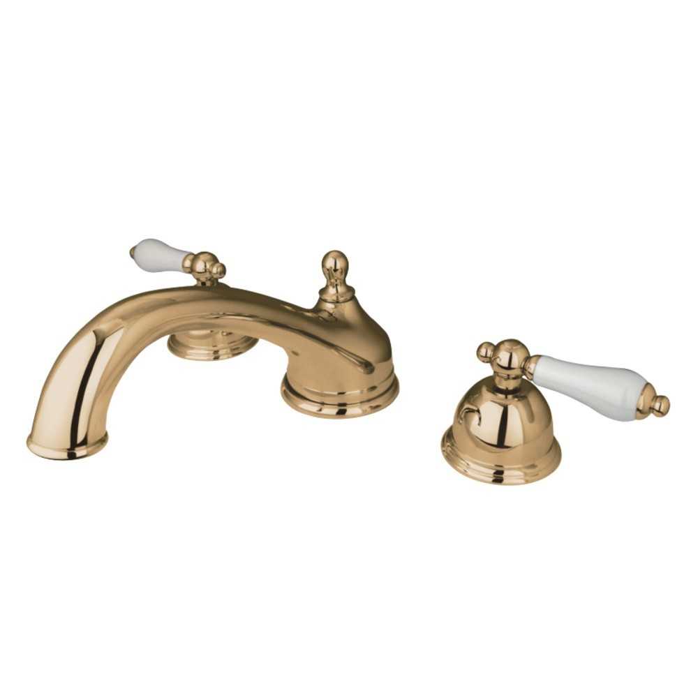 Kingston Brass Vintage Roman Tub Faucet, Polished Brass Kingston Brass Vintage Roman Tub Faucet, Polished Brass