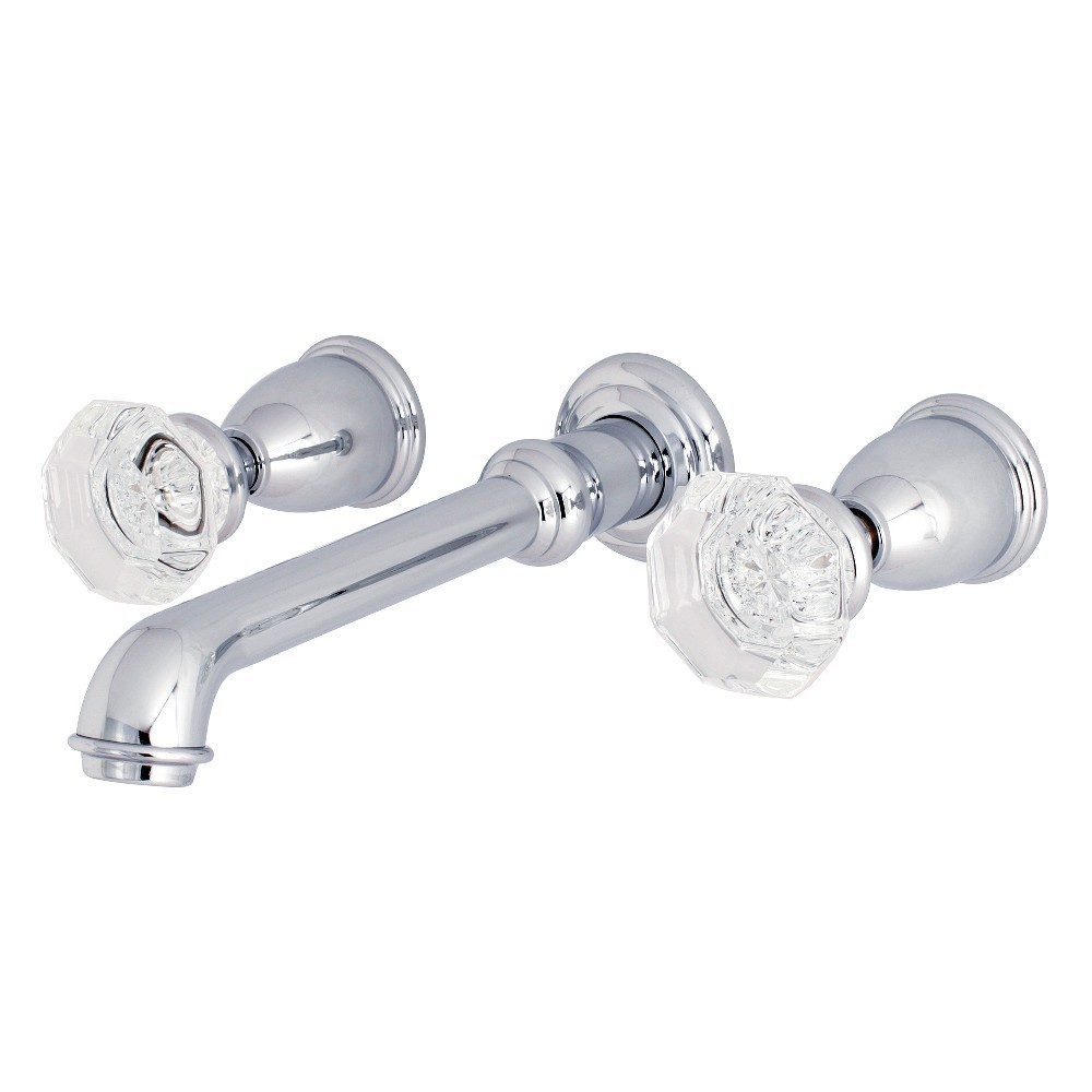 Kingston Brass Celebrity Wall Mount Roman Tub Faucet, Polished Chrome