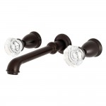 Kingston Brass Celebrity Wall Mount Roman Tub Faucet, Oil Rubbed Bronze