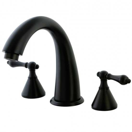 Kingston Brass Naples Roman Tub Faucet, Oil Rubbed Bronze