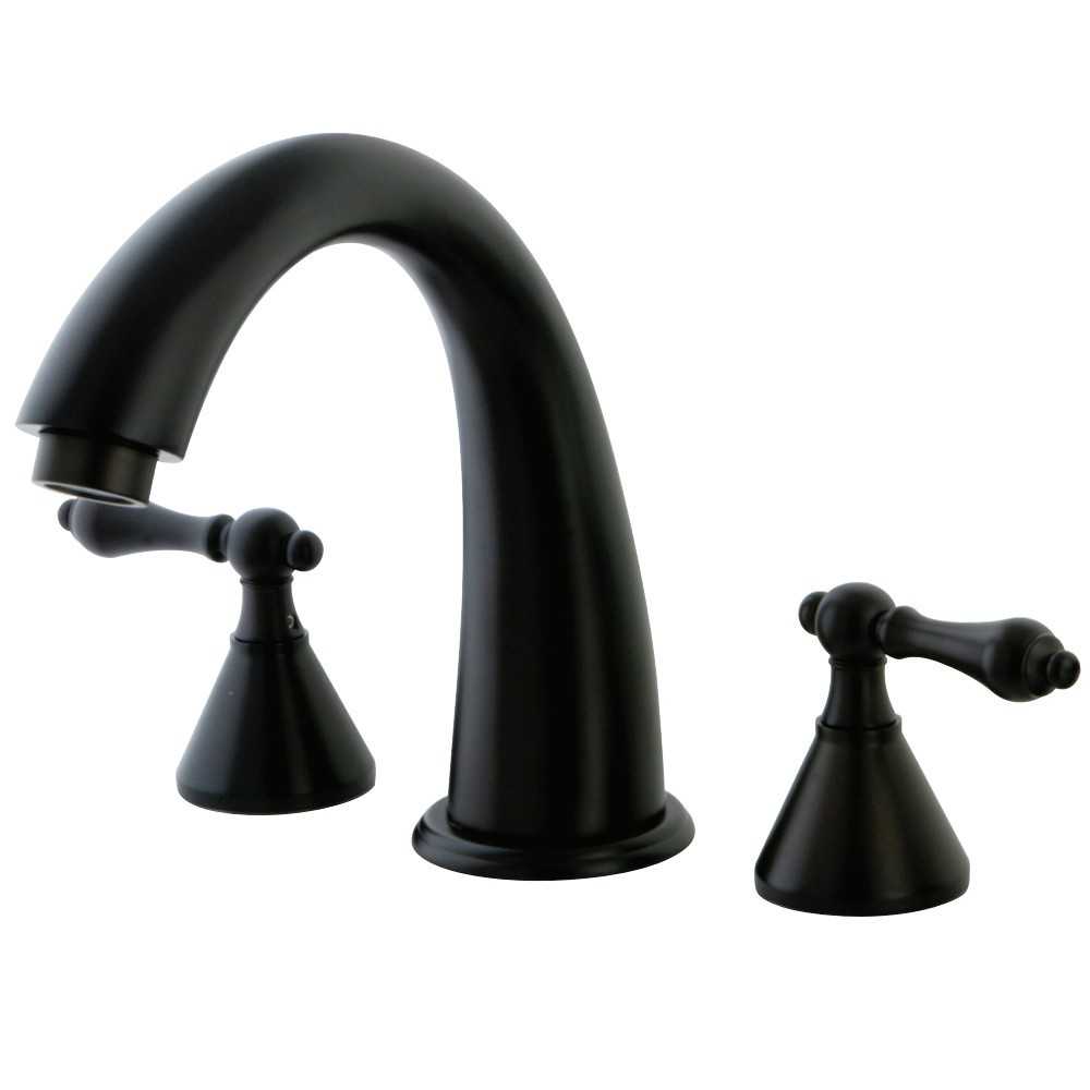 Kingston Brass Naples Roman Tub Faucet, Oil Rubbed Bronze Kingston Brass Naples Roman Tub Faucet, Oil Rubbed Bronze
