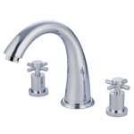 Kingston Brass Concord Roman Tub Faucet, Polished Chrome