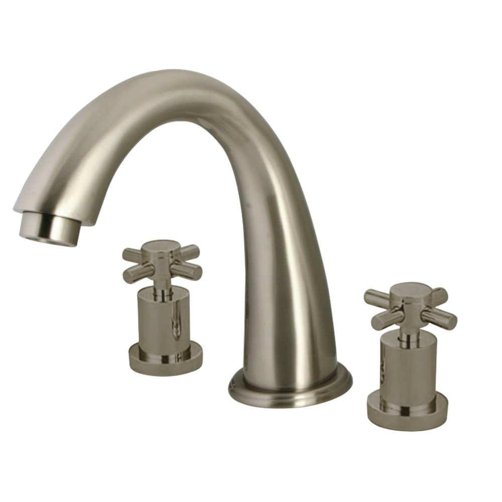 Kingston Brass Concord Roman Tub Faucet, Brushed Nickel