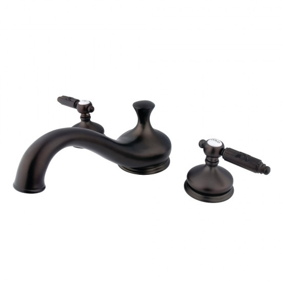 Kingston Brass Georgian Roman Tub Faucet, Oil Rubbed Bronze