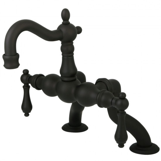Kingston Brass Vintage Clawfoot Tub Faucet, Oil Rubbed Bronze