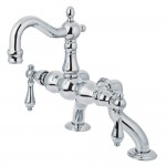 Kingston Brass Vintage Clawfoot Tub Faucet, Polished Chrome