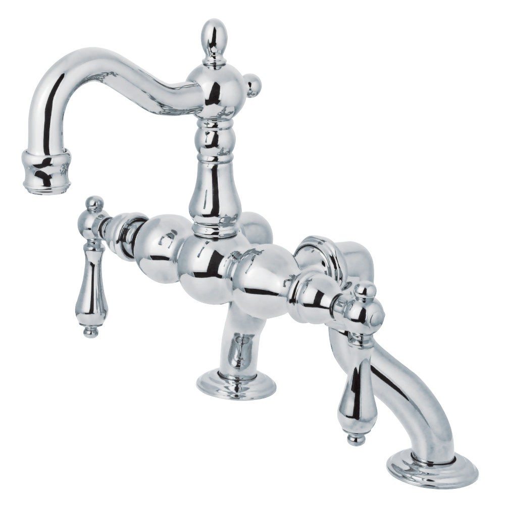 Kingston Brass Vintage Clawfoot Tub Faucet, Polished Chrome Kingston Brass Vintage Clawfoot Tub Faucet, Polished Chrome