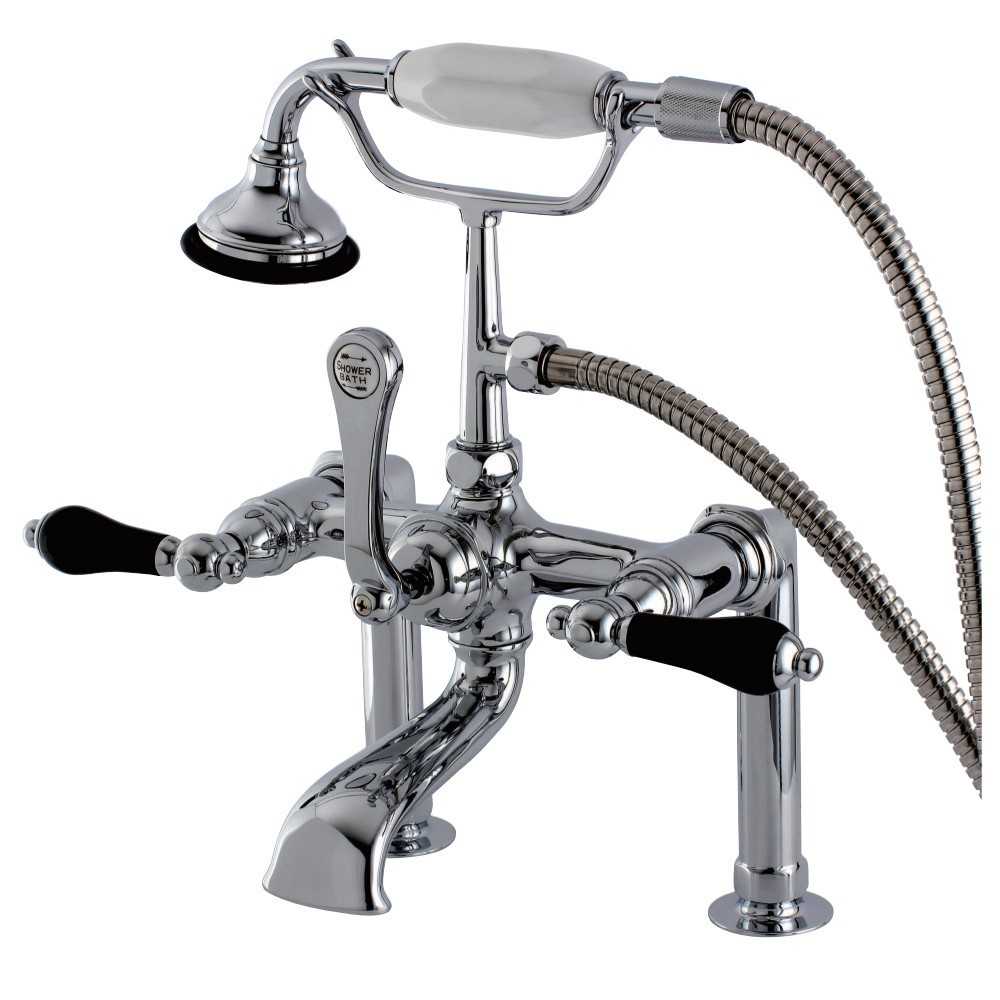 Aqua Vintage Duchess Deck Mount Clawfoot Tub Faucet, Polished Chrome Aqua Vintage Duchess Deck Mount Clawfoot Tub Faucet, Polished Chrome