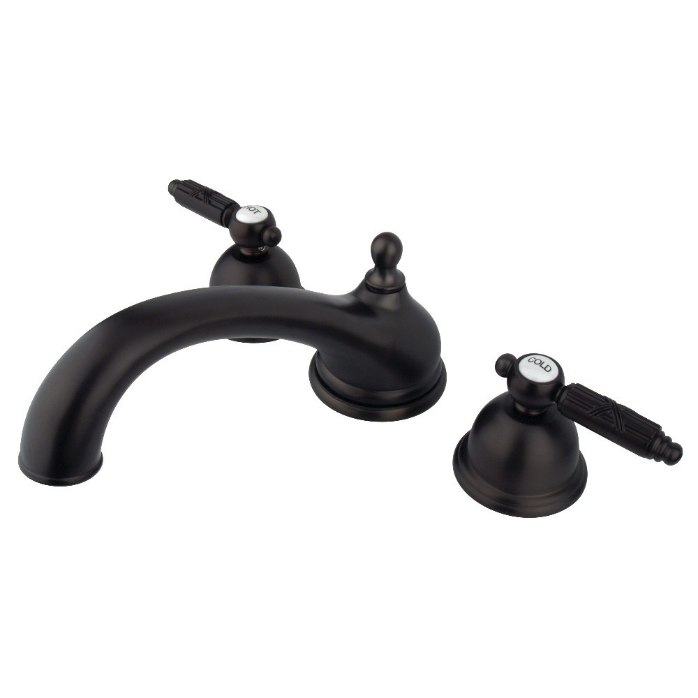 Kingston Brass Georgian Roman Tub Faucet, Oil Rubbed Bronze