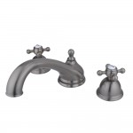 Kingston Brass Vintage Roman Tub Faucet, Brushed Nickel