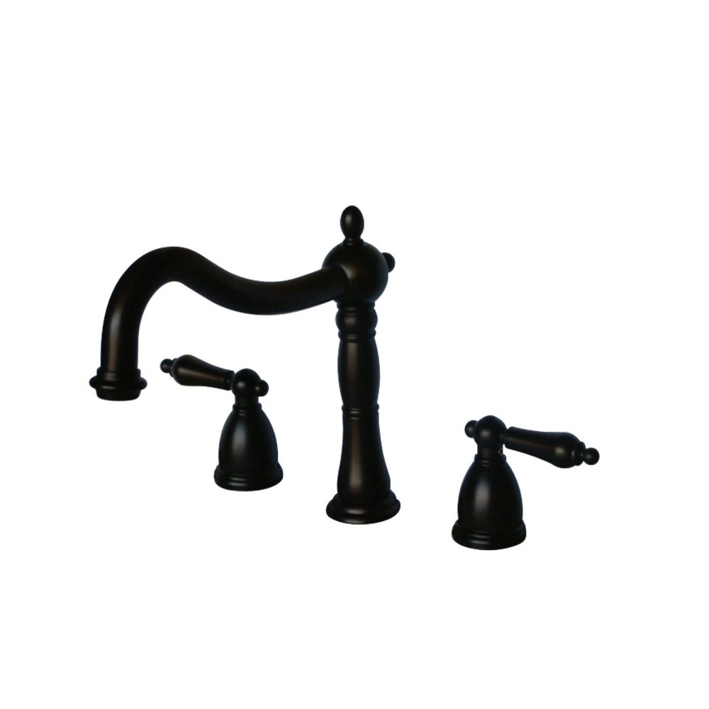 Kingston Brass Heritage Roman Tub Faucet, Oil Rubbed Bronze Kingston Brass Heritage Roman Tub Faucet, Oil Rubbed Bronze