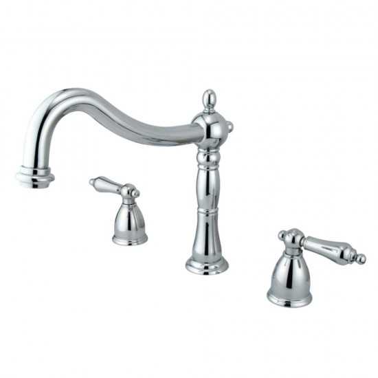 Kingston Brass Heritage Roman Tub Faucet, Polished Chrome