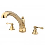 Kingston Brass Vintage Roman Tub Faucet, Polished Brass