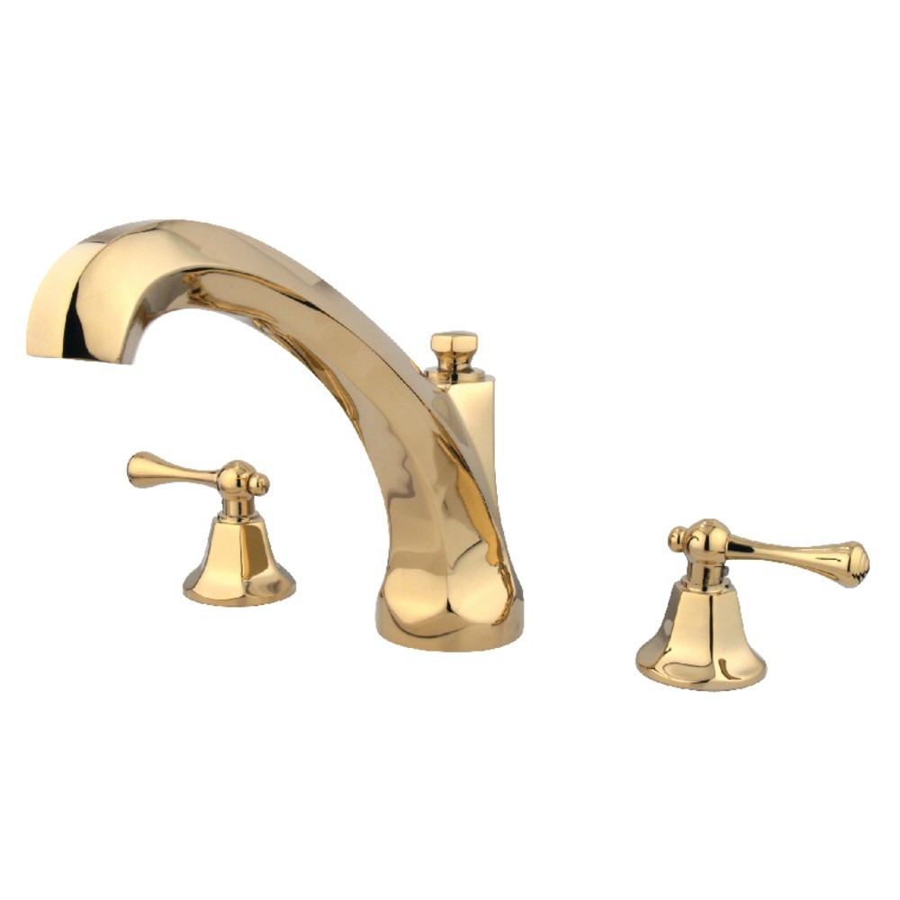 Kingston Brass Vintage Roman Tub Faucet, Polished Brass