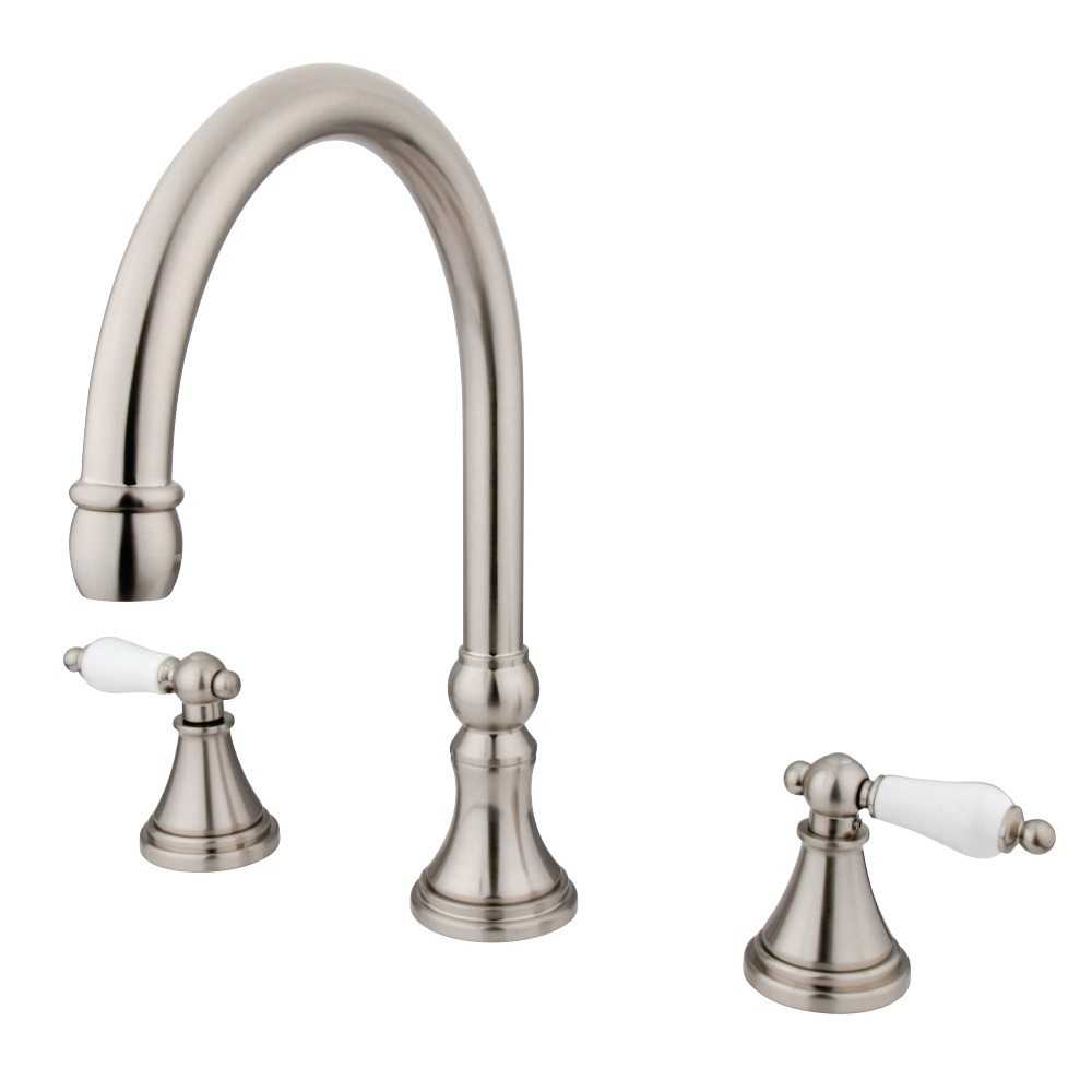 Kingston Brass Roman Tub Faucet, Brushed Nickel