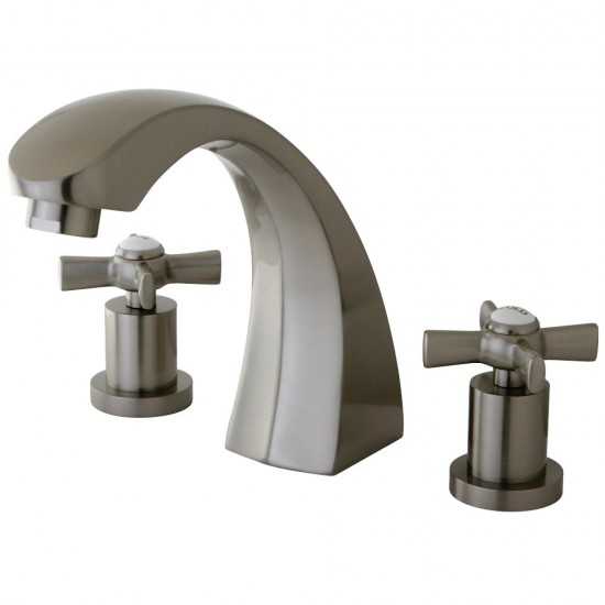 Kingston Brass Millennium Roman Tub Faucet, Brushed Nickel