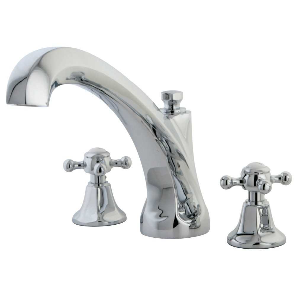 Kingston Brass Metropolitan Roman Tub Faucet, Polished Chrome