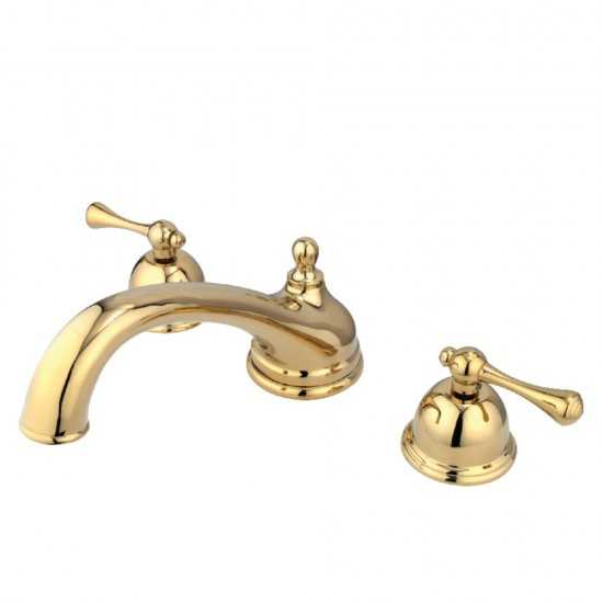 Kingston Brass Vintage Roman Tub Faucet, Polished Brass