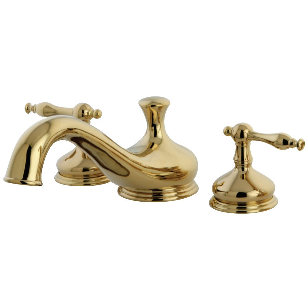 Kingston Brass Heritage Roman Tub Faucet, Polished Brass Kingston Brass Heritage Roman Tub Faucet, Polished Brass