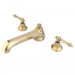 Kingston Brass Metropolitan Roman Tub Faucet, Polished Brass