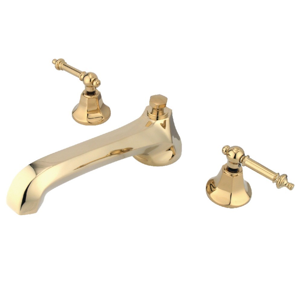 Kingston Brass Metropolitan Roman Tub Faucet, Polished Brass