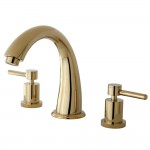 Kingston Brass Concord Roman Tub Faucet, Polished Brass