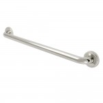 Kingston Brass ROPED 24" Decorative Grab Bar, Polished Nickel