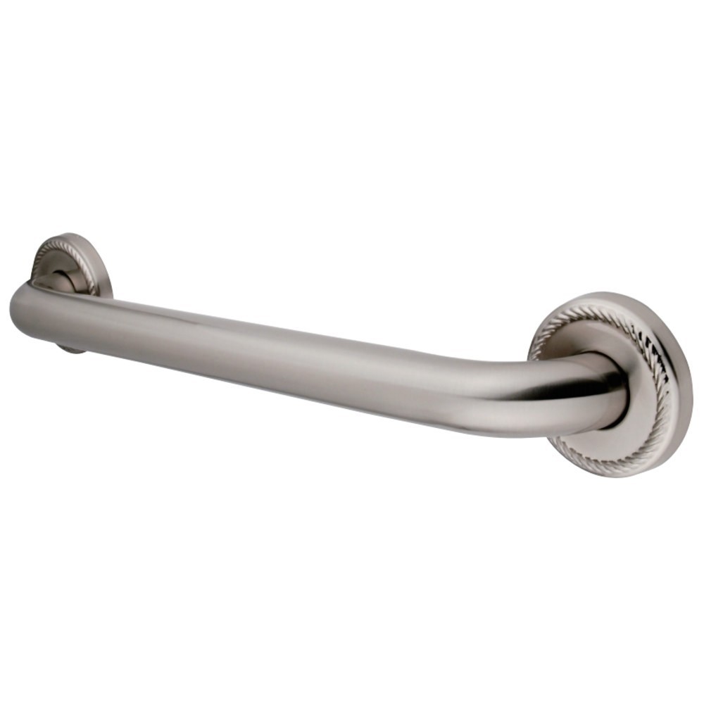 Kingston Brass Laurel 24" Grab Bar, Brushed Nickel