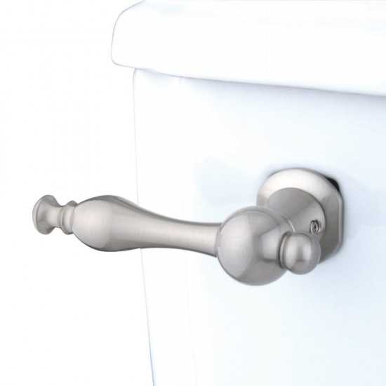 Kingston Brass Naples Toilet Tank Lever, Brushed Nickel