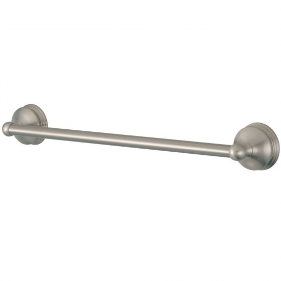 Kingston Brass Vintage 24" Towel Bar, Brushed Nickel