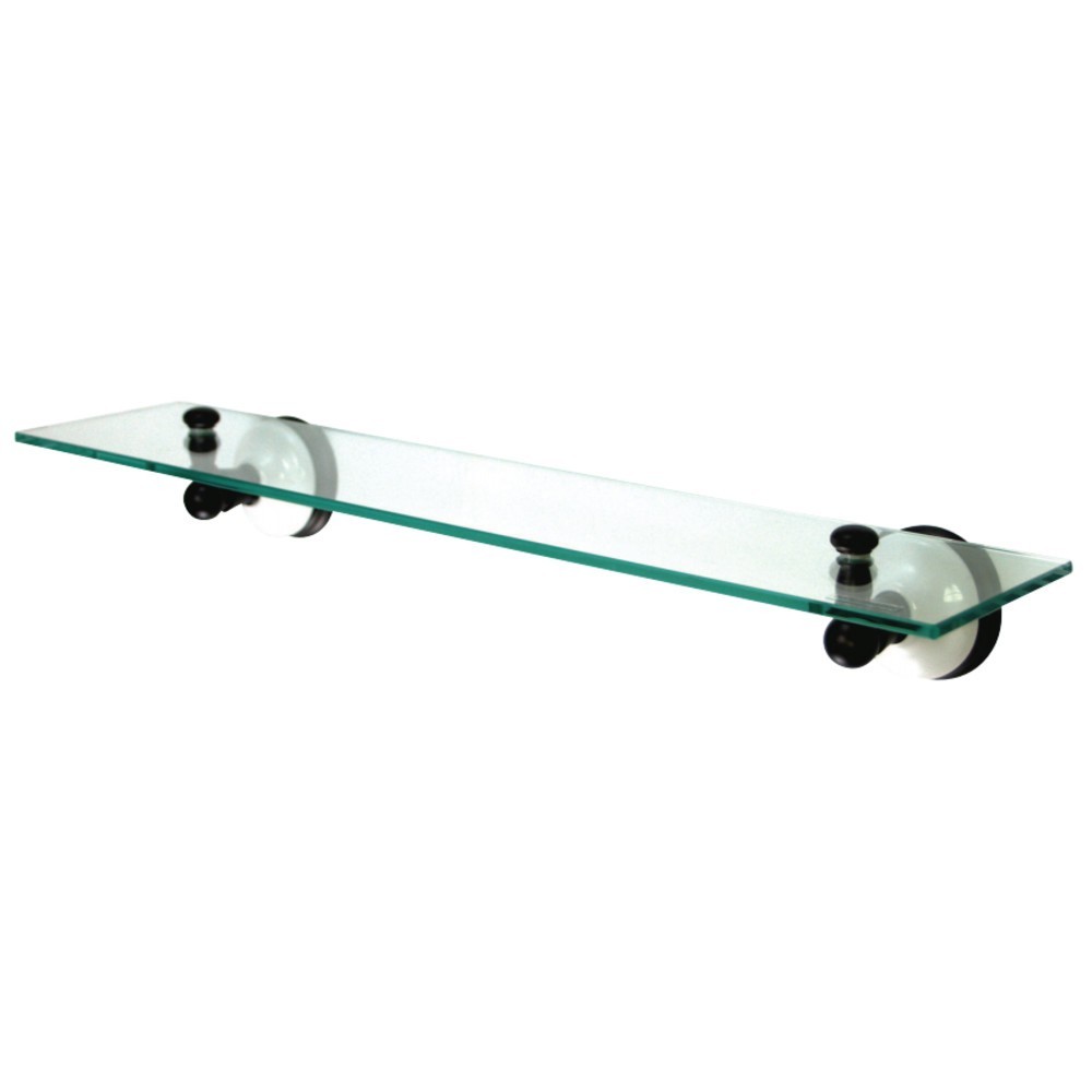 Kingston Brass Victorian Cosmetic Glass Shelf, Oil Rubbed Bronze