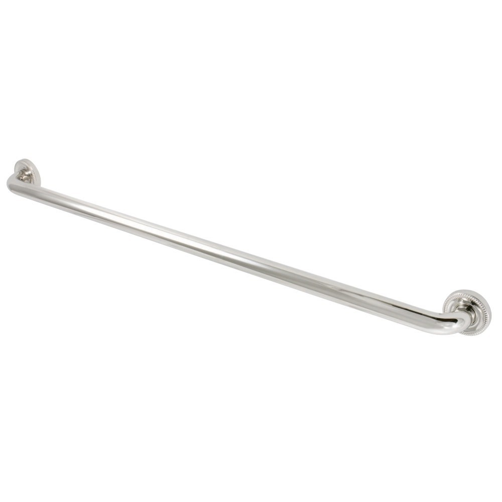 Kingston Brass Camelon 36-Inch X 1-1/4-Inch OD Grab Bar, Polished Nickel Kingston Brass Camelon 36-Inch X 1-1/4-Inch OD Grab Bar, Polished Nickel