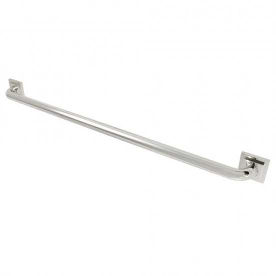 Kingston Brass Claremont 36" Decorative Grab Bar, Polished Nickel