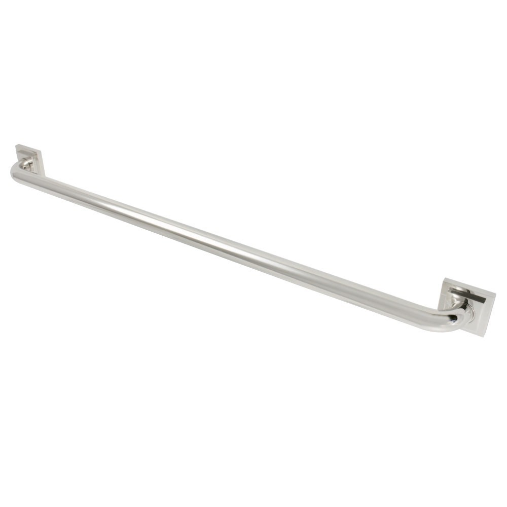 Kingston Brass Claremont 36" Decorative Grab Bar, Polished Nickel