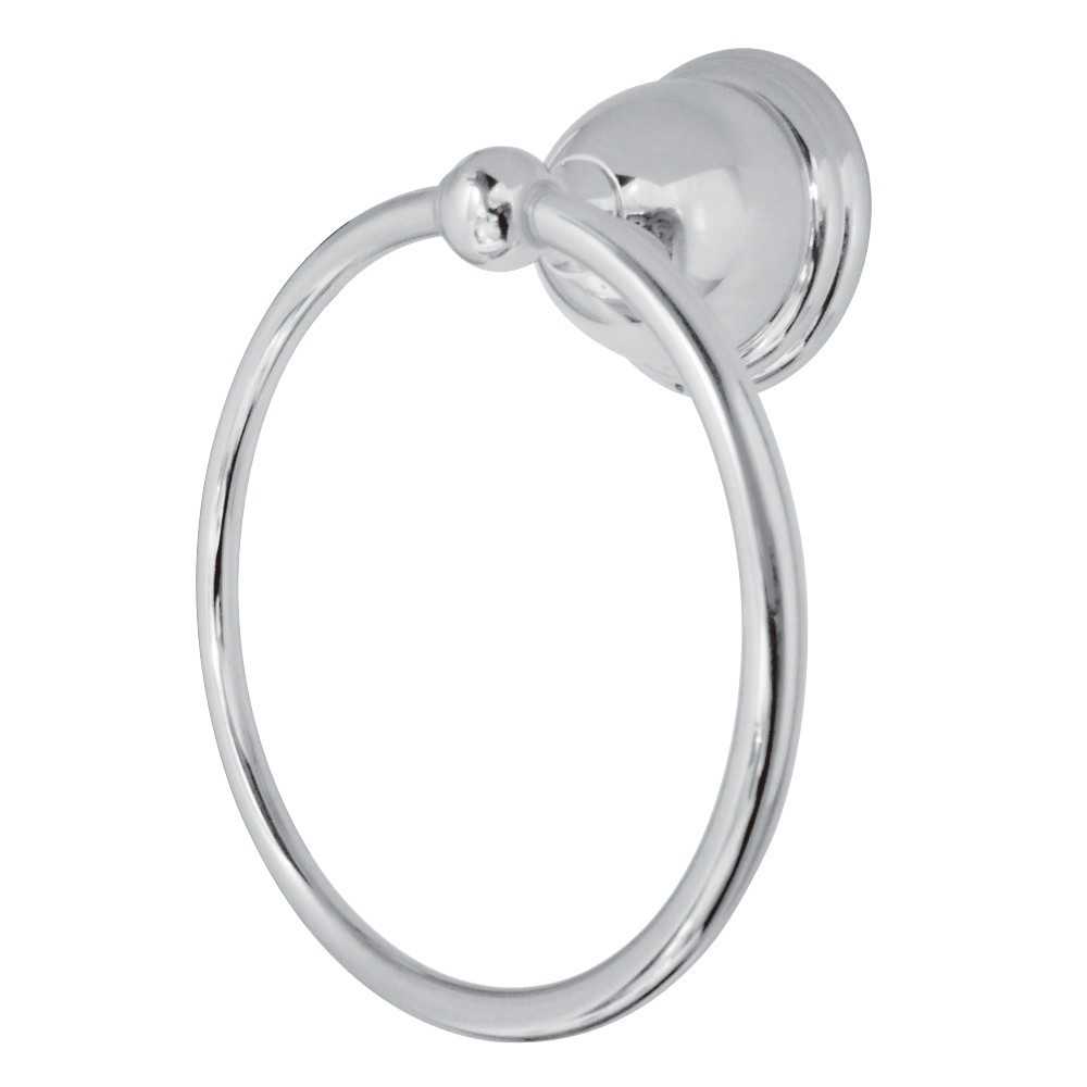 Kingston Brass Restoration 6" Towel Ring, Polished Chrome Kingston Brass Restoration 6" Towel Ring, Polished Chrome