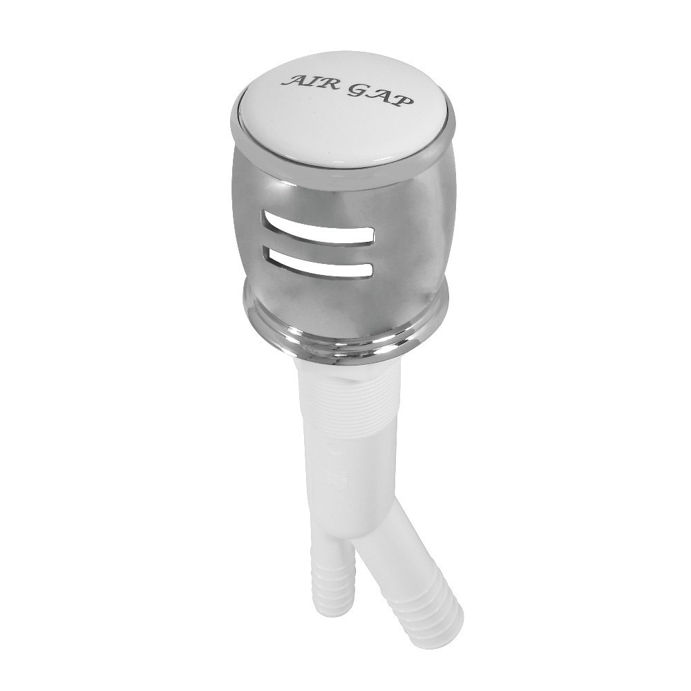 Kingston Brass Heritage Dishwasher Air Gap, Polished Chrome Kingston Brass Heritage Dishwasher Air Gap, Polished Chrome