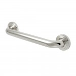 Kingston Brass Milano 12-Inch Decorative 1-1/4-Inch OD Grab Bar, Polished Nickel