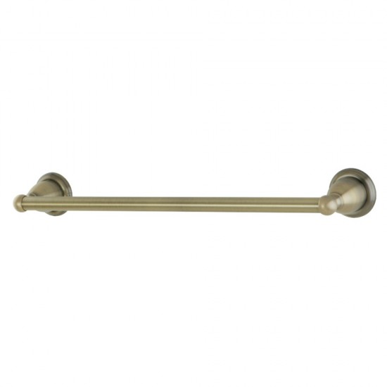 Kingston Brass Heritage 18" Towel Bar, Antique Brass