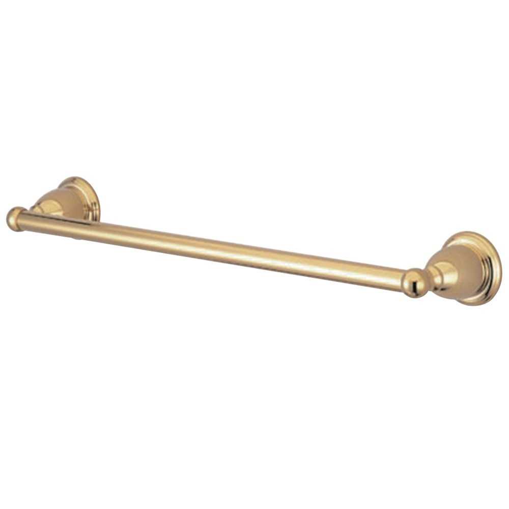 Kingston Brass Heritage 18" Towel Bar, Polished Brass Kingston Brass Heritage 18" Towel Bar, Polished Brass