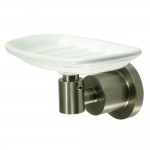 Kingston Brass Concord Wall-Mount Soap Dish, Brushed Nickel