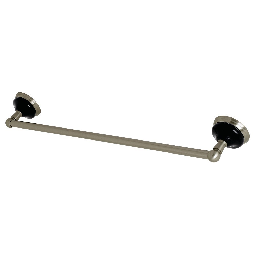 Kingston Brass Water Onyx 18 in. Towel Bar, Brushed Nickel