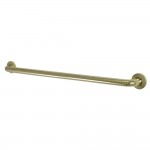 Kingston Brass Silver Sage 24-Inch X 1-1/4-Inch OD ADA Grab Bar, Polished Brass