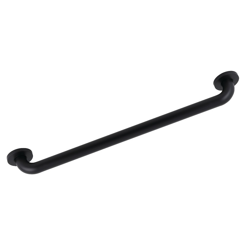 Kingston Brass Silver Sage 24-Inch X 1-1/4-Inch OD ADA Grab Bar, Matte Black