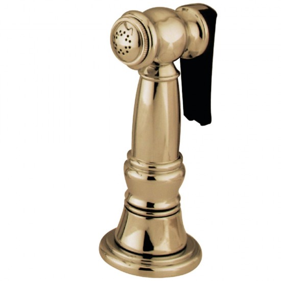 Kingston Brass Kitchen Faucet Sprayer with Hose, Polished Brass