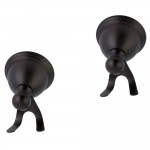 Kingston Brass Restoration Robe Hook, Oil Rubbed Bronze